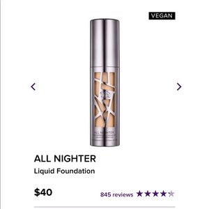 Urban Decay All Nighter Foundation SHADE 7.5